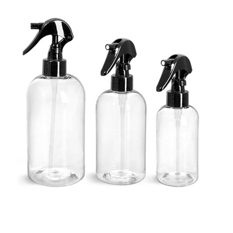 black spray bottles wholesale